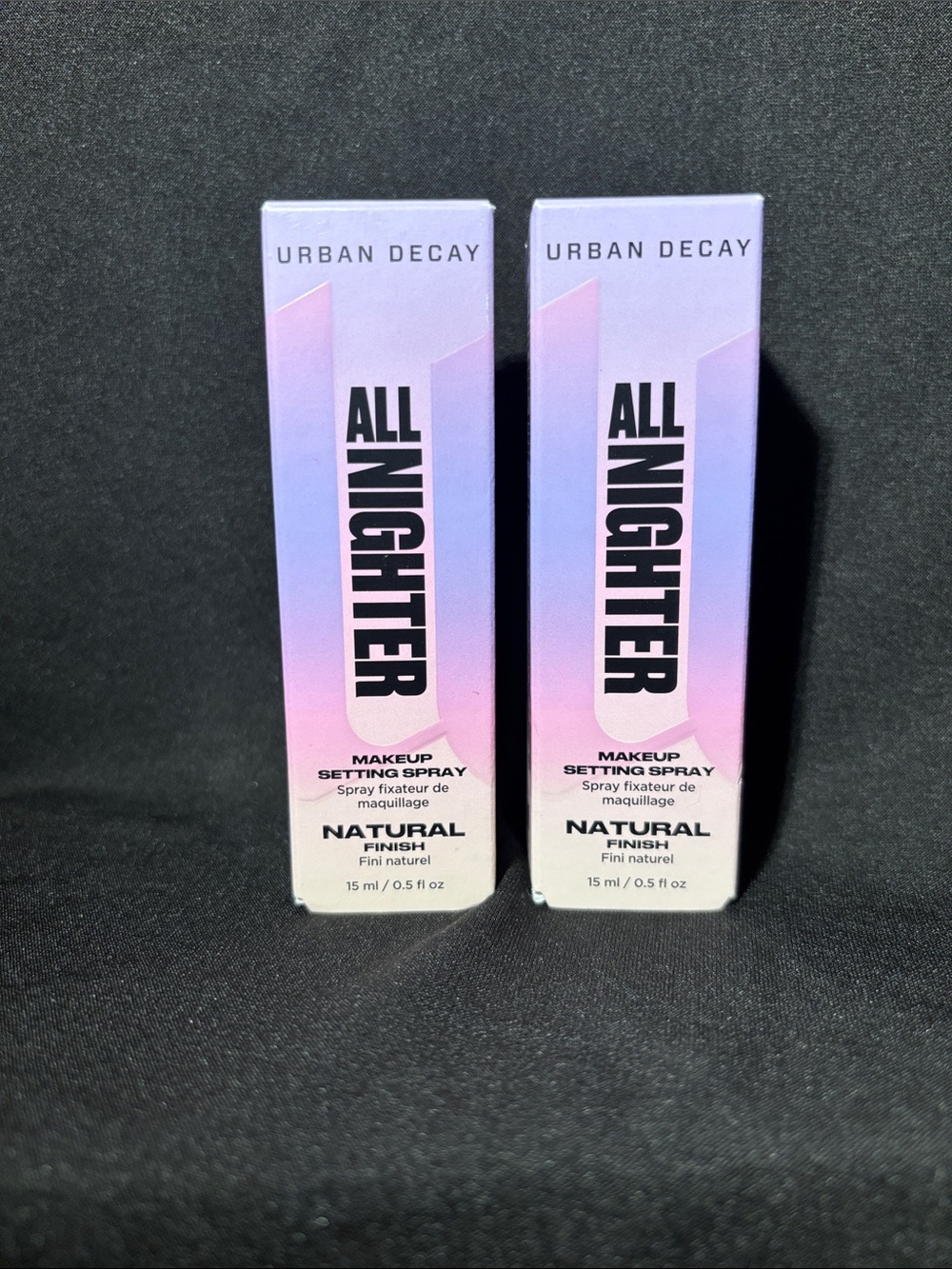 Bundle of 2 All nighter setting spray